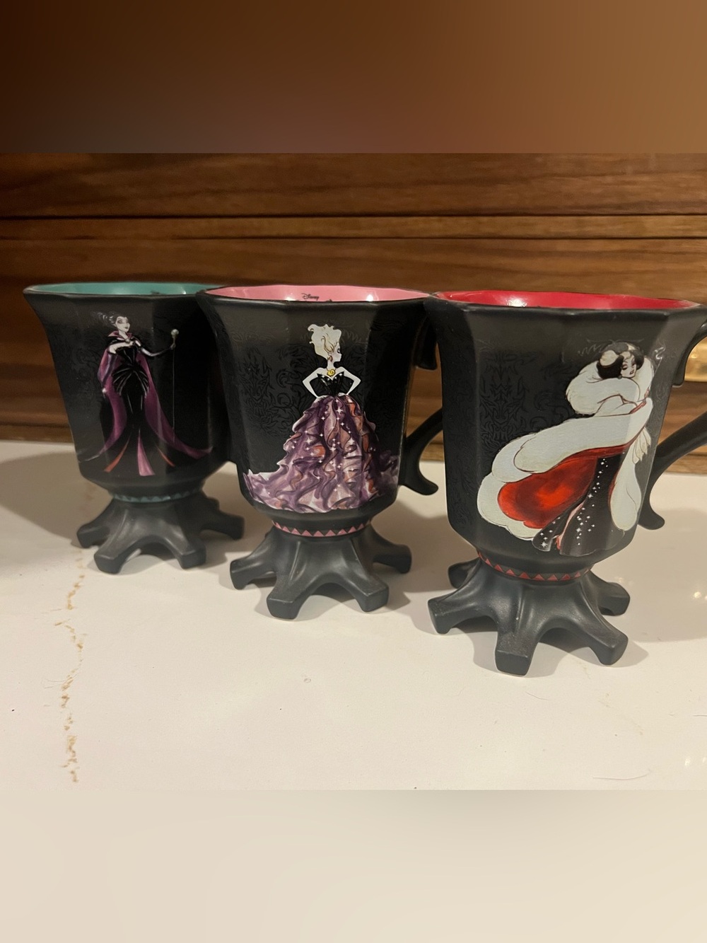 Disney Villains Designer Collection Limited Edition Mugs